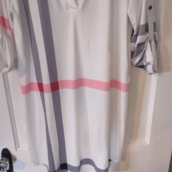 Women's stripped dress - Picture 6 of 9